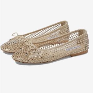 Steve Madden Blossoms Rhinestone Mesh Ballet Flat